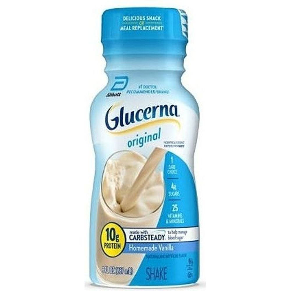 Glucerna Original Vanilla Shake, 8 Fluid Ounce -- 24 Per Case