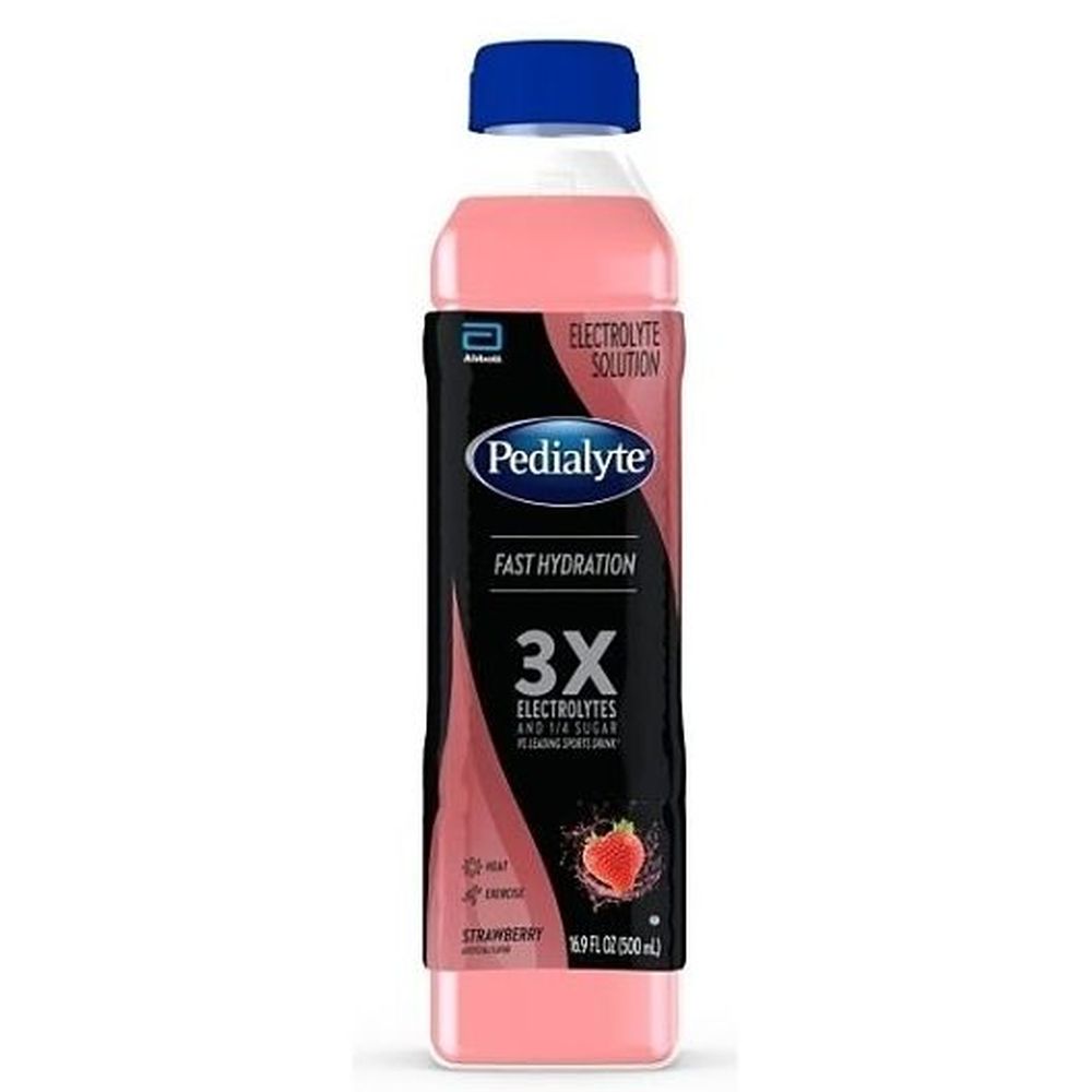 Pedialyte Advanced Rehydration Apple Electrolyte Solution, 500 Ml -- 12 Per Case