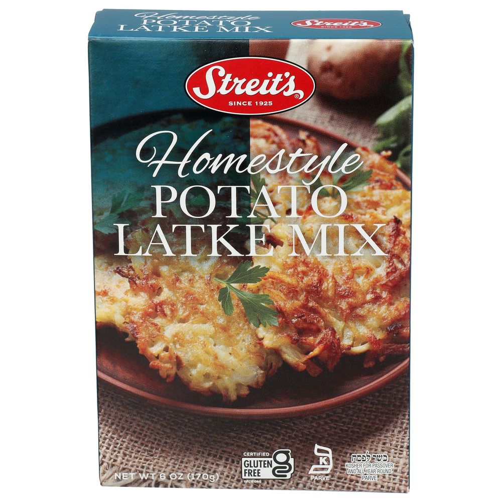 Streit's Homestyle Potato Latke Mix, 6 Ounce -- 12 Per Case
