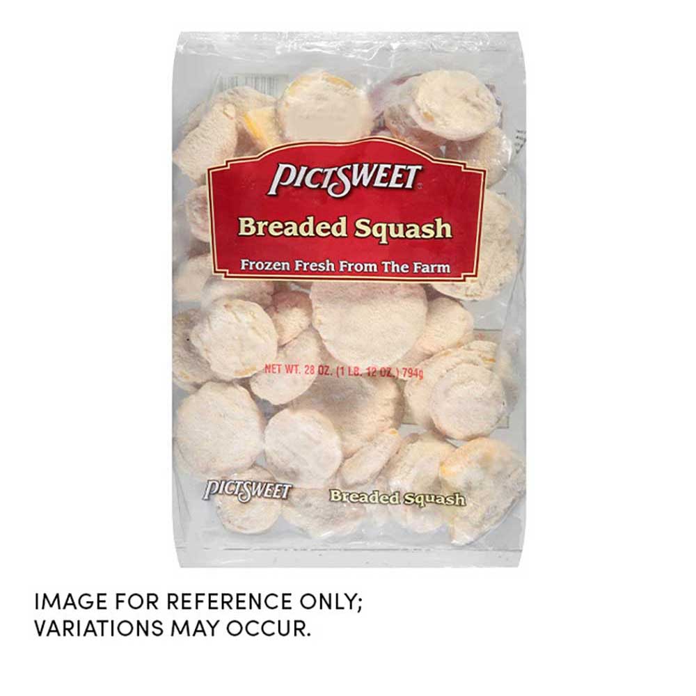 Commodity Vegetables Breaded Squash, 2 Pound -- 6 Per Case