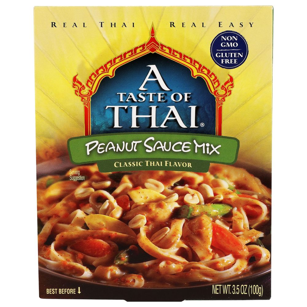 A Taste Of Thai Peanut Sauce Mix, 3.5 Ounce -- 6 Per Case