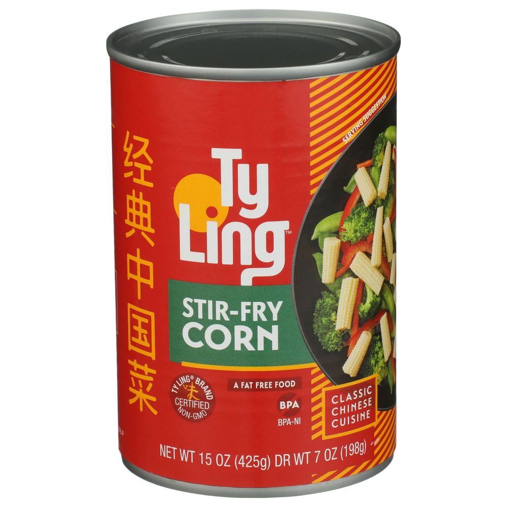 Ty Ling Stirfry Corn, 15 Ounce -- 12 Per Case