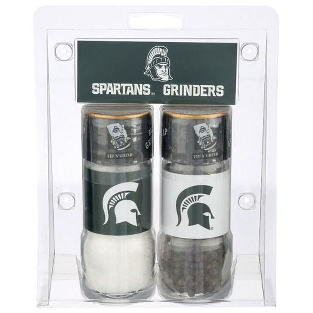 Michigan Salt and Pepper Spartans Grinder Set