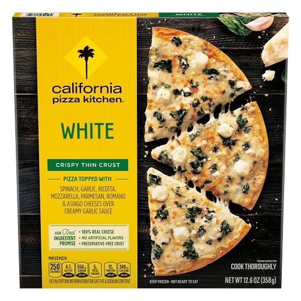 California Pizza Kitchen 12 Inch White Crispy Thin Crust Pizza, 12.6 Ounce -- 14 Per Case