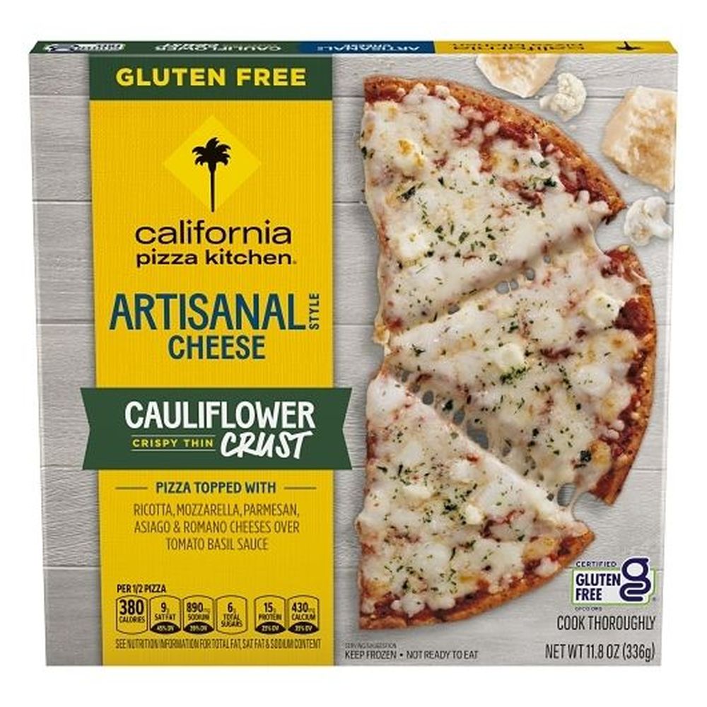 California Pizza Kitchen Artisanal Style Cheese Crispy Thin Cauliflower Crust Pizza, 11.8 Ounce -- 12 Per Case