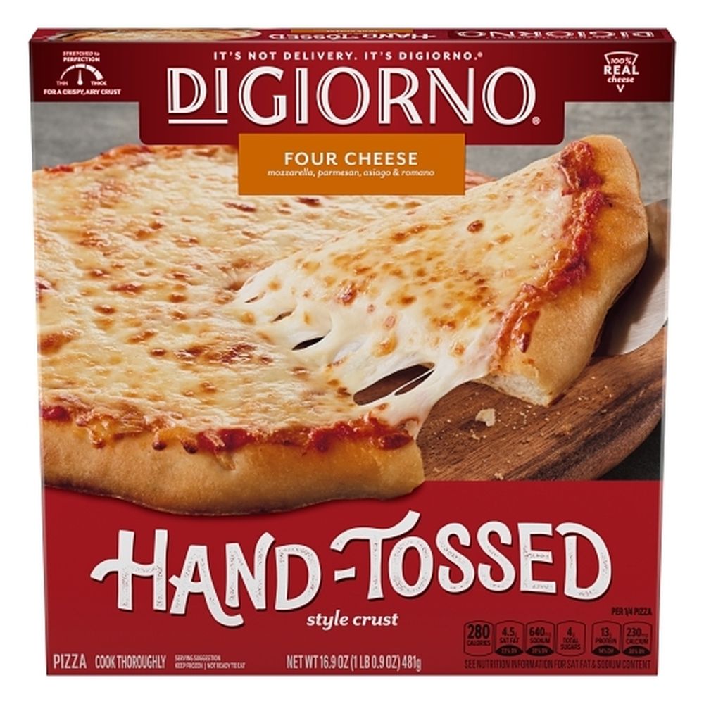 Hand Tossed Style Crust Four Cheese Pizza