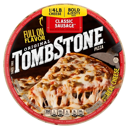 Tombstone 12 Inch Original Classic Sausage Pizza, 20.9 Ounce -- 12 Per Case