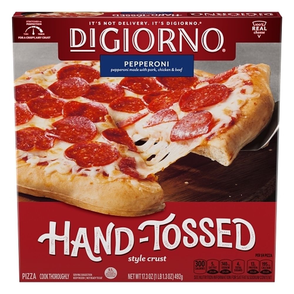 Hand Tossed Style Crust Pepperoni Pizza