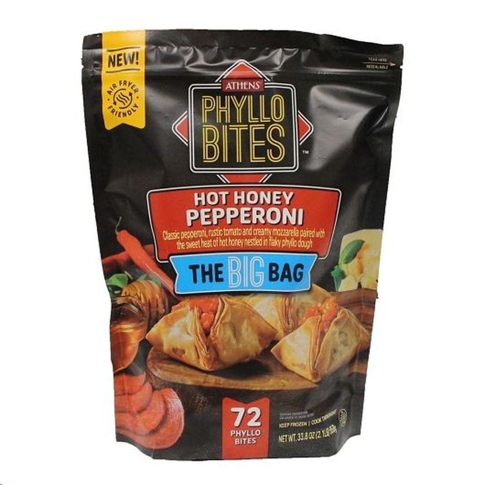 Hot Honey Pepperoni Phyllo Bites