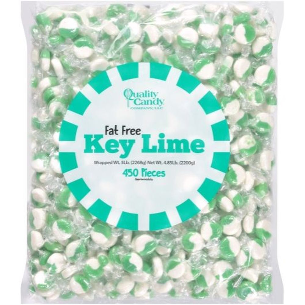 John B. Sanfilippo & Son Individually Wrapped Key Lime Candy - Bulk, 25 Pound