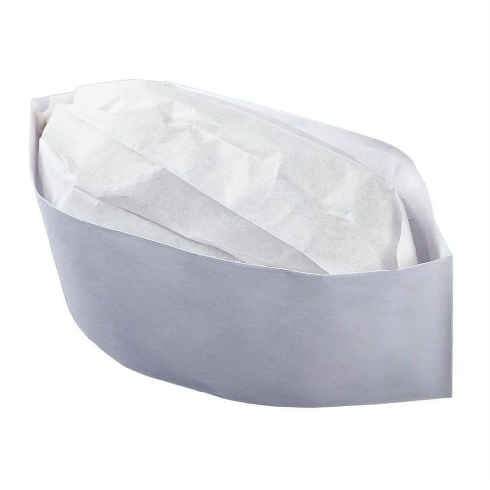 Adult White Classy Paper Cap