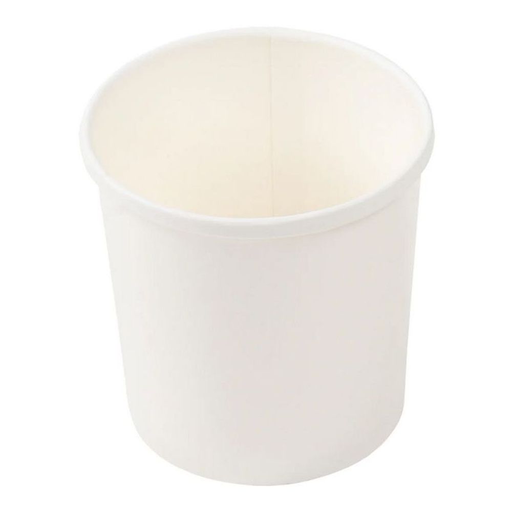 White Paper Food Container