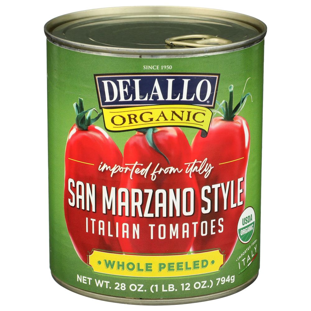 Organic San Marzano Style Whole Peeled Tomatoes