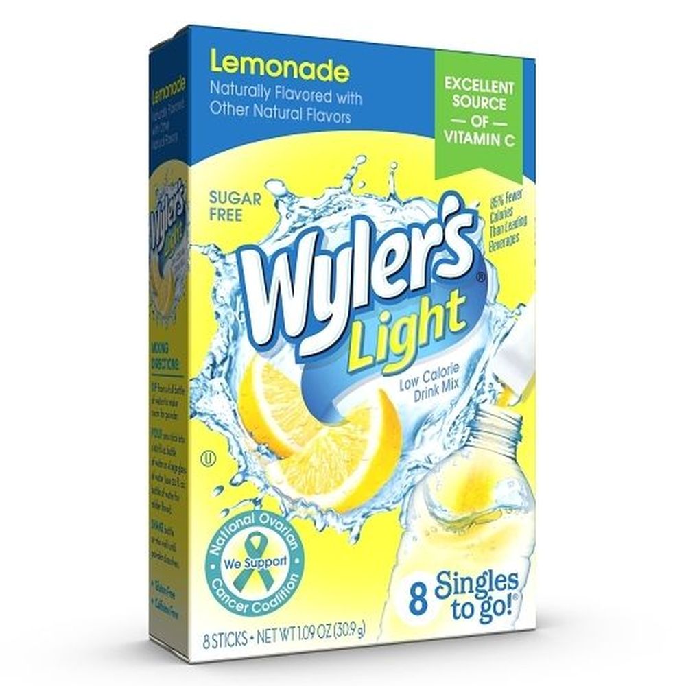 Wyler's Light Singles To Go Lemonade Drink Mix, 1.09 Ounce -- 12 Per Case