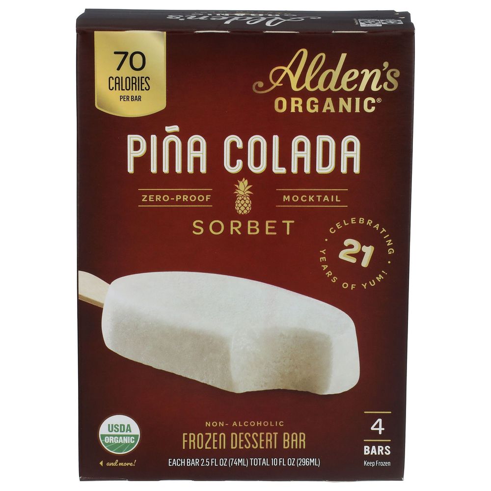 Pina Colada Sorbet Bar