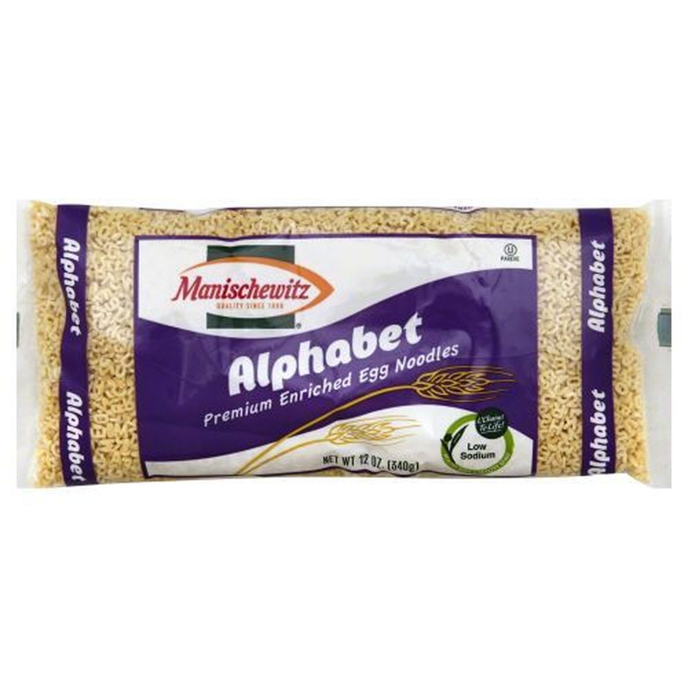 Alphabet Premium Enriched Egg Noodles