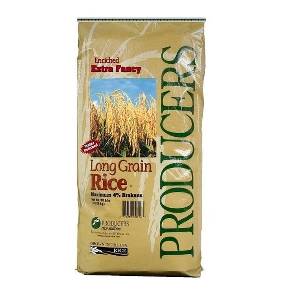 Producers Rice Extra Fancy Long Grain Rice, 50 Pound