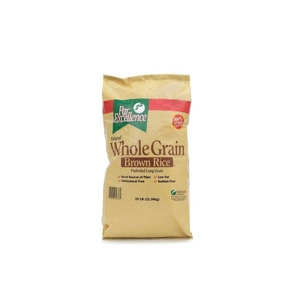 Producers Par Excellence Parboiled Whole Grain Brown Rice, 25 Pound
