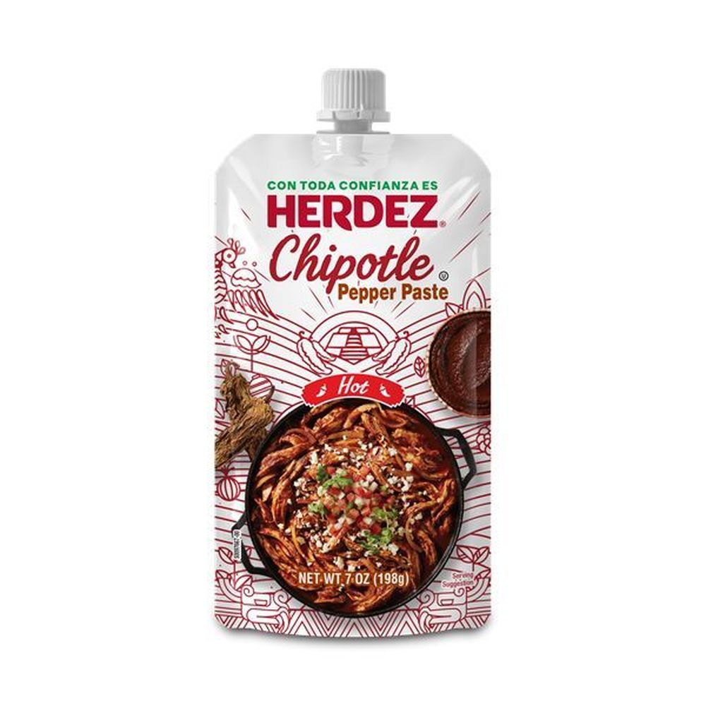 Herdez Hot Chipotle Pepper Paste, 7 Ounce -- 8 Per Case