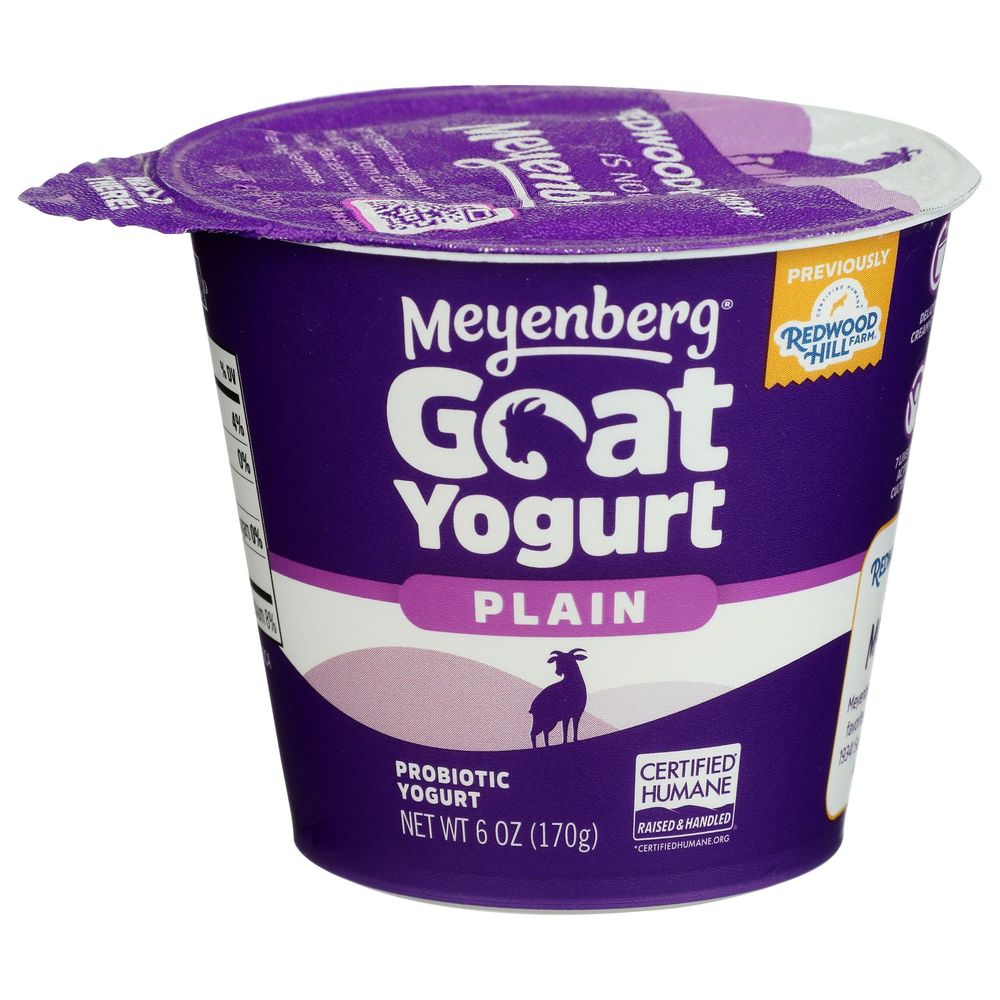 Meyenberg Plain Goat Milk Yogurt, 6 Ounce -- 12 Per Case
