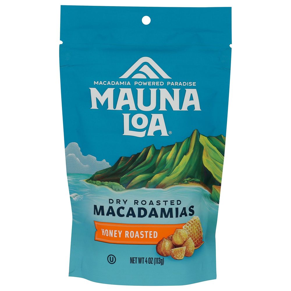 Mauna Loa Honey Roasted Macadamias Nuts, 4 Ounce -- 6 Per Case