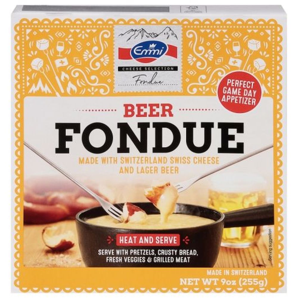 Emmi Beer Fondue Cheese, 9 Ounce -- 12 Per Case