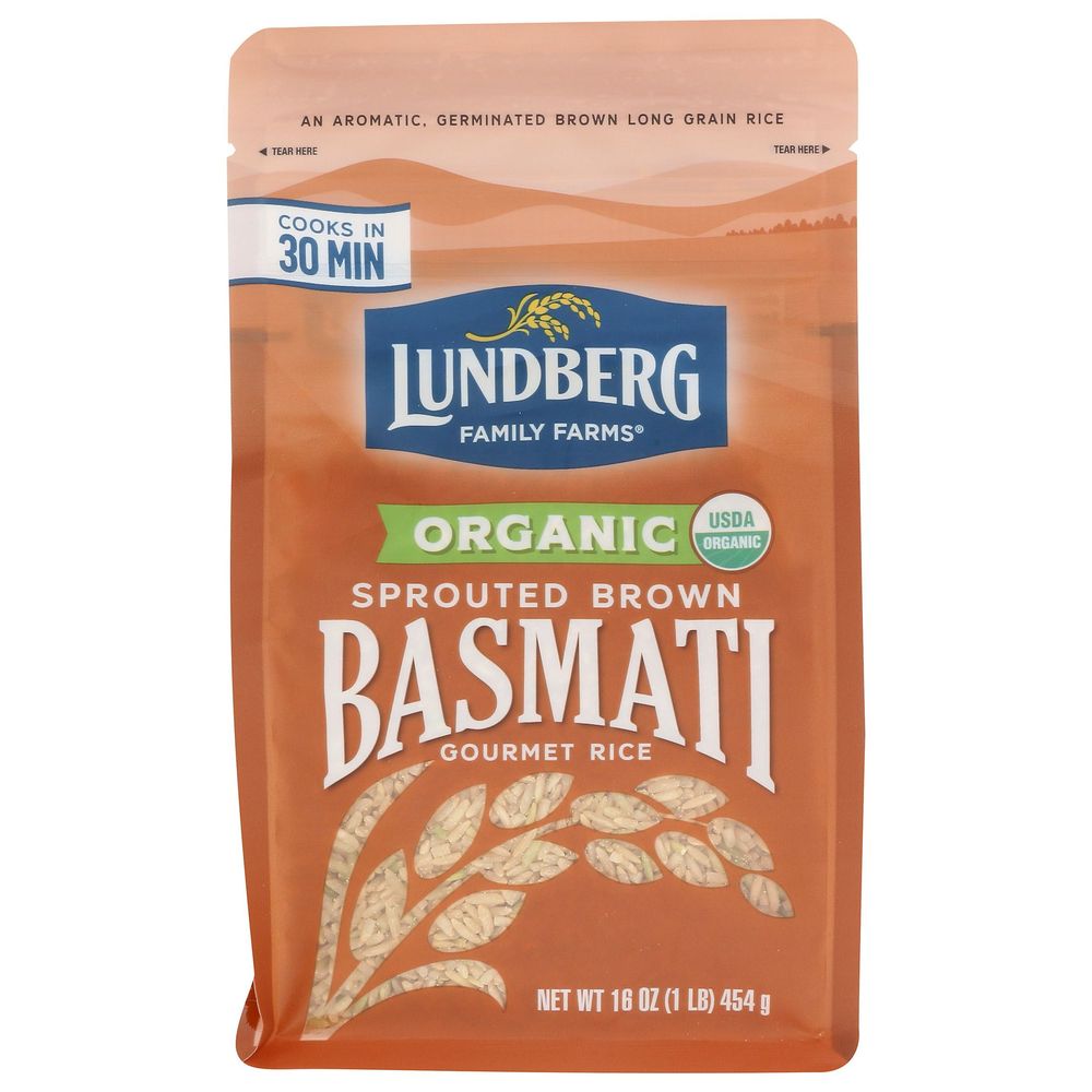 Organic Sprouted Brown Basmati Rice