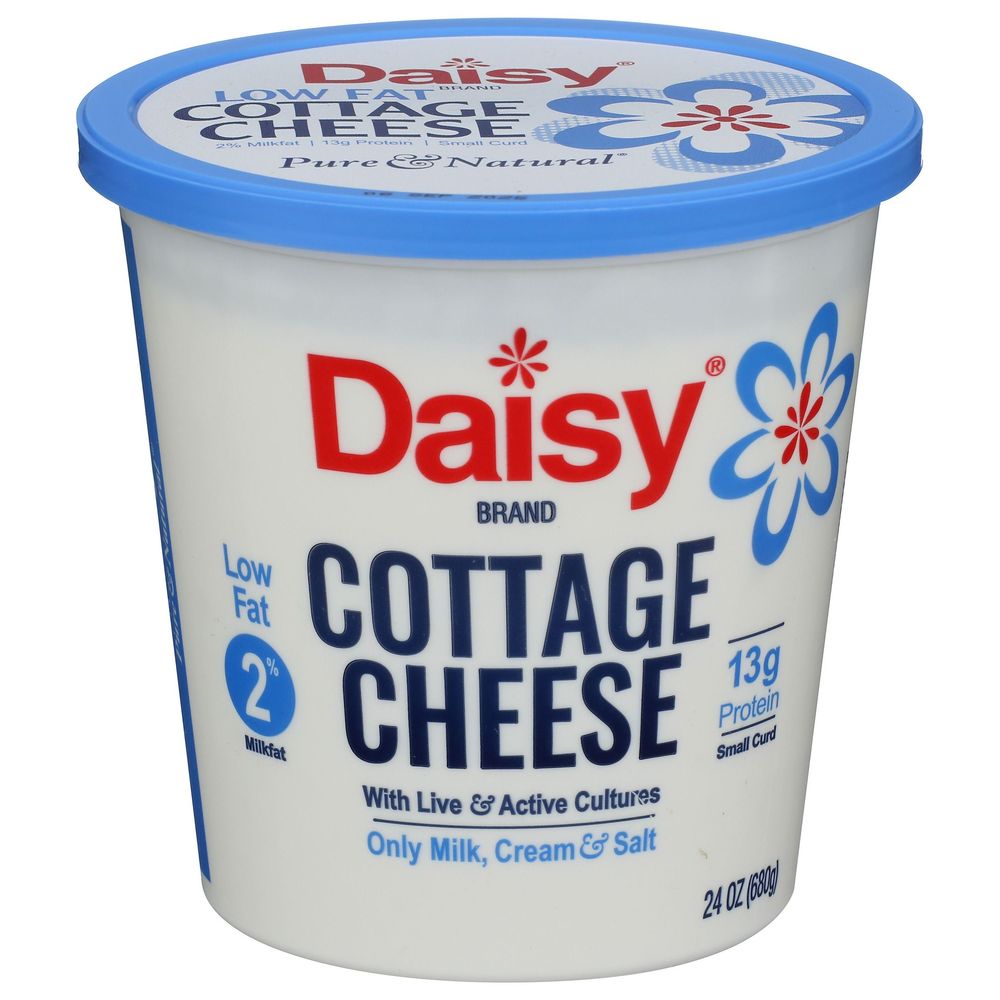 Daisy 2 Percent Milk Fat Cottage Cheese, 24 Ounce -- 6 Per Case