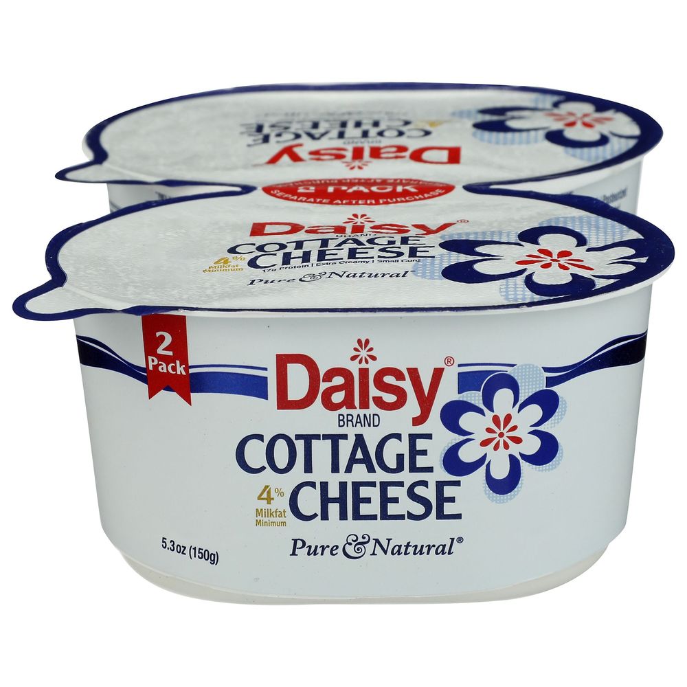 Daisy 4 Percent Milk Fat Cottage Cheese, 5.3 Ounce -- 6 Per Case