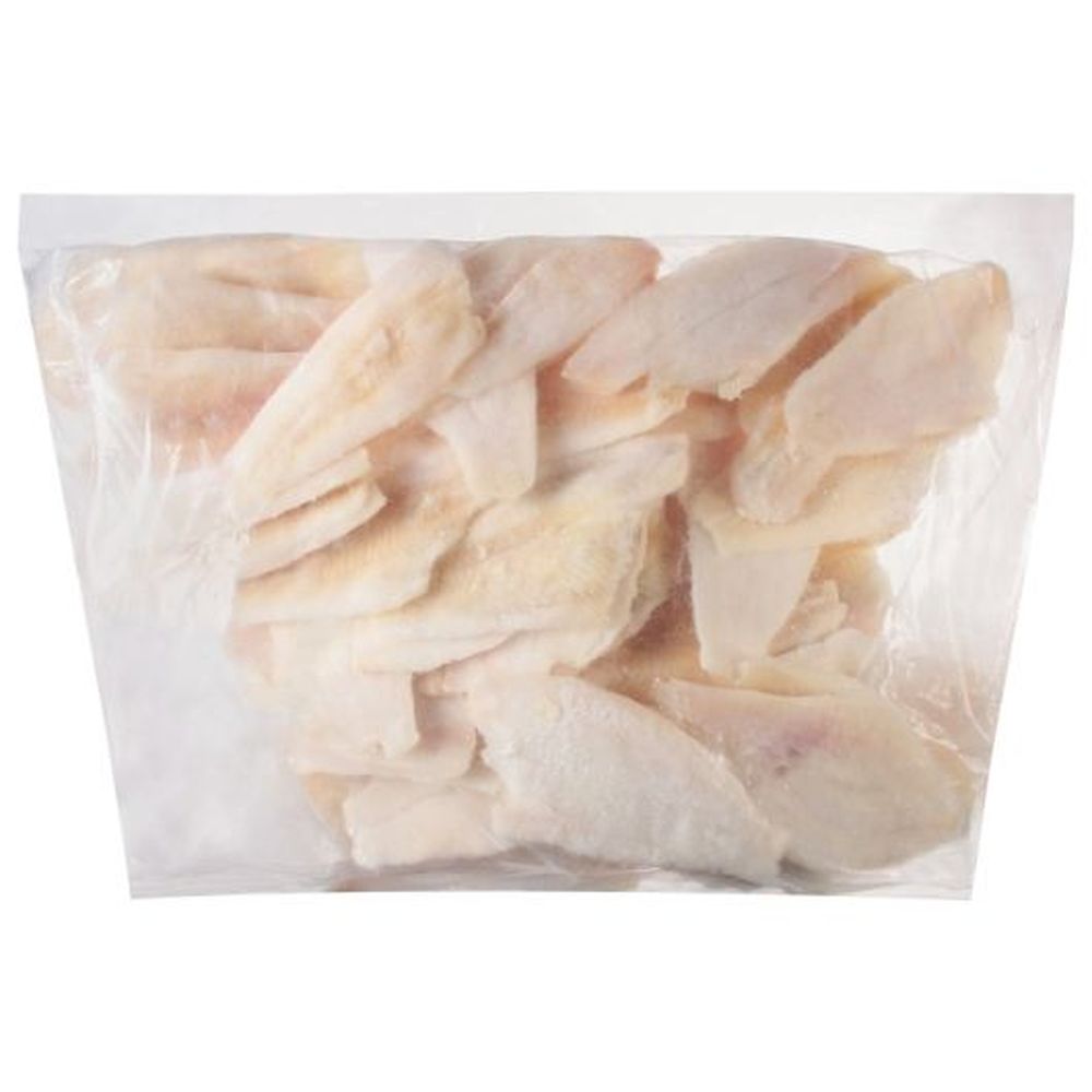 High Liner Foodservice 3 Ounce Individual Quick Frozen Skinless Flounder Fillets, 10 Pound