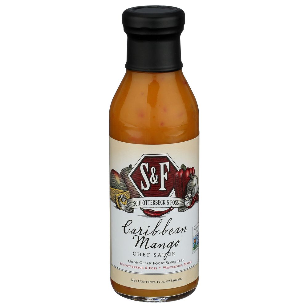 Schlotterbeck & Foss Caribbean Mango Chef Sauce, 12 Fluid Ounce -- 6 Per Case