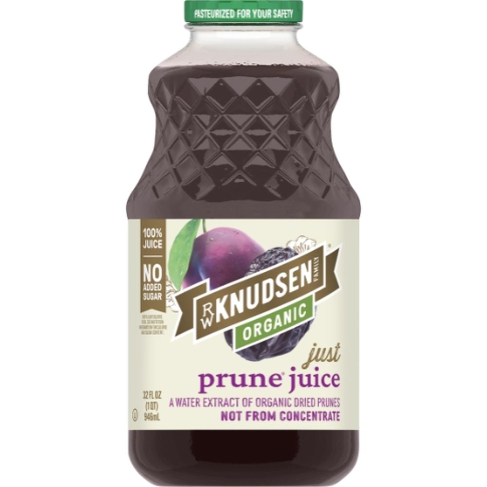Rw Knudsen Organic Prune Juice, 32 Fluid Ounce -- 6 Per Case