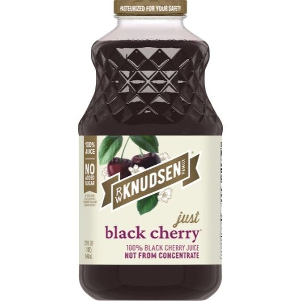 Rw Knudsen Just Black Cherry Juice, 32 Fluid Ounce -- 6 Per Case