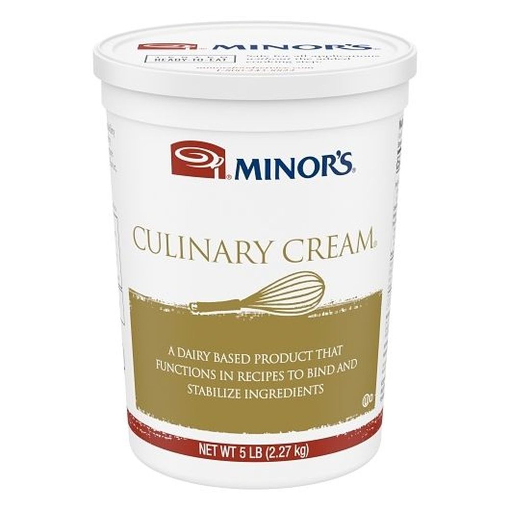 Minor's Culinary Cream, 5 Pound -- 4 Per Case