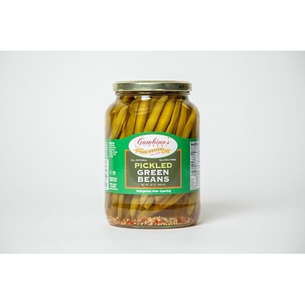 32 Ounce Spicy Pickled Green Beans