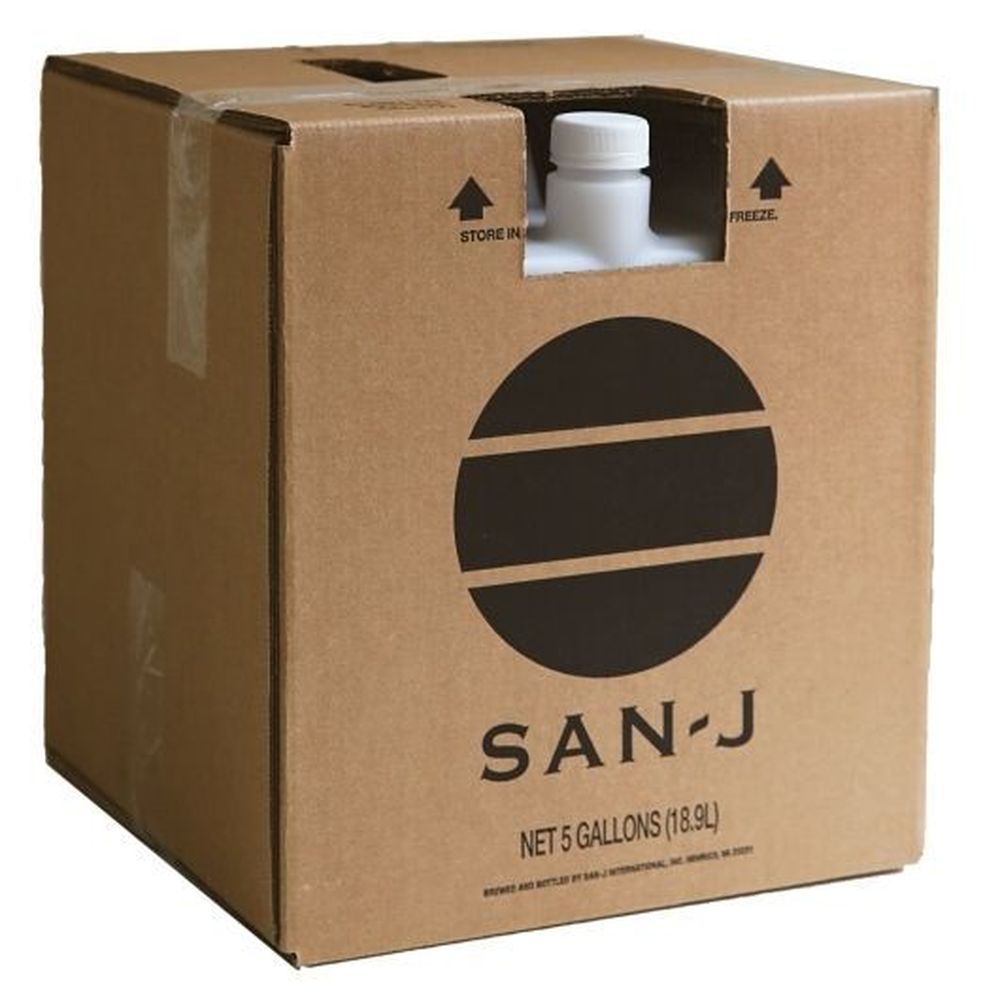 San-j Gluten Free Reduced Sodium Vegan Tamari Soy Sauce, 5 Gallon
