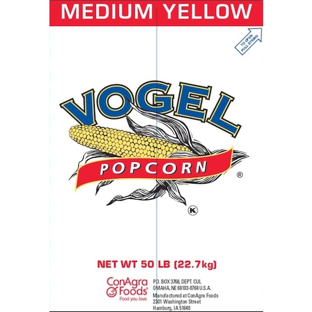 Vogel Medium Yellow Popcorn, 50 Pound Bag -- 1 Each.