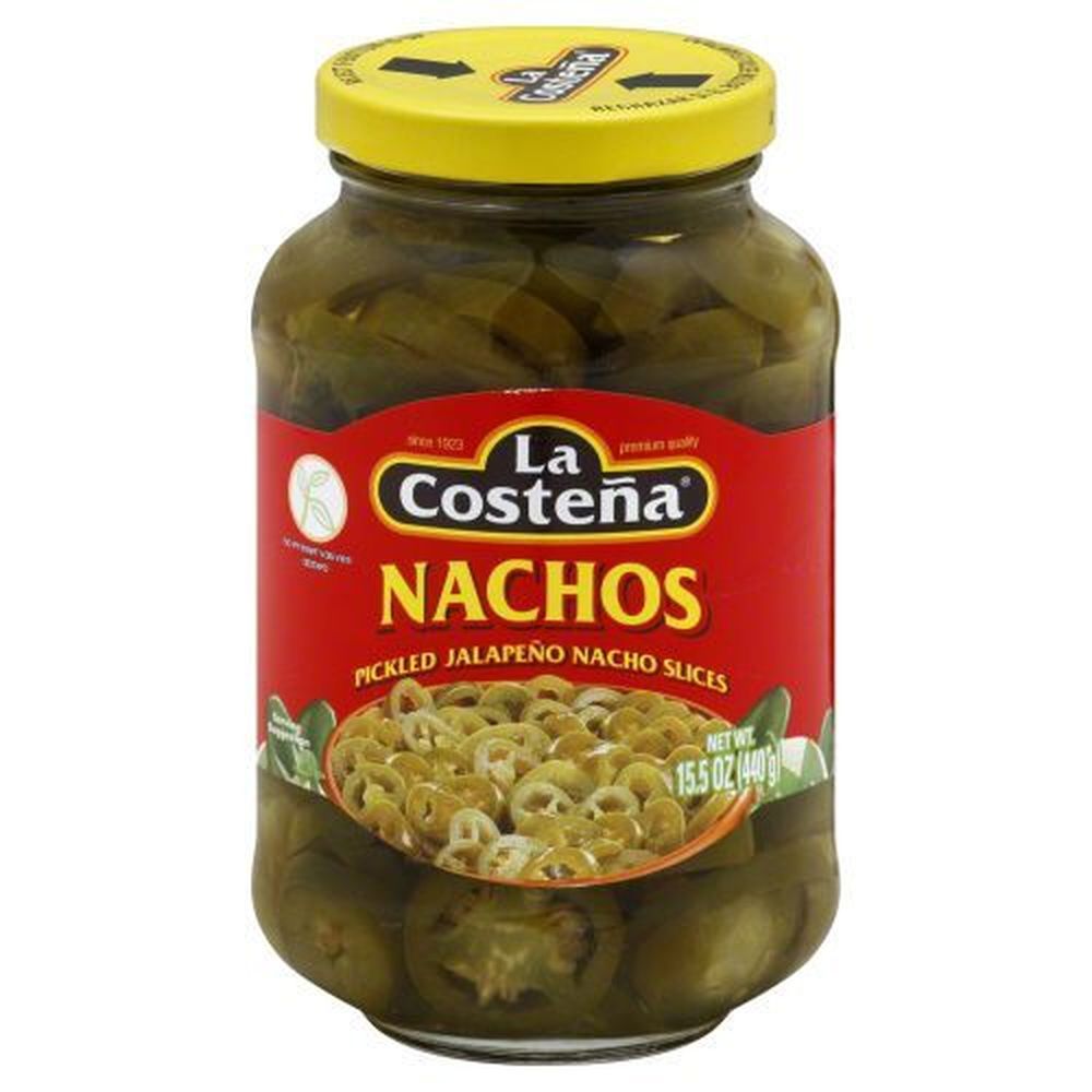 La Costena Jalapeno Nacho Slice, 15.5 Ounce -- 12 Per Case