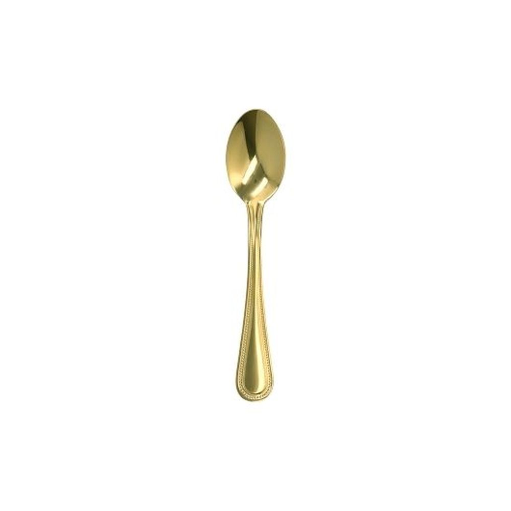 Walco Colgate Pvd Gold 7.4 Inch 18/0 Stainless Steel Oval Bowl Soup/dessert Spoon, 36 Count