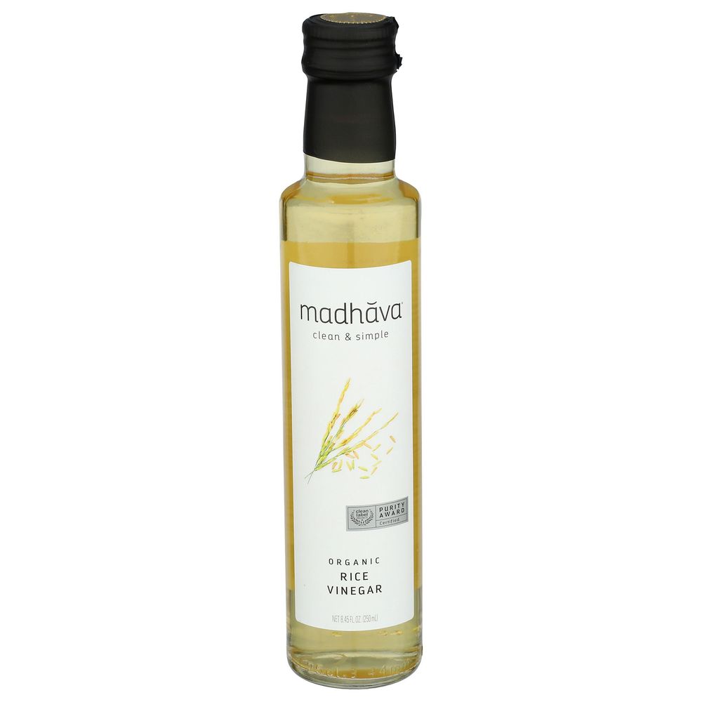 Madhava Organic Rice Vinegar, 8.45 Fluid Ounce -- 6 Per Case