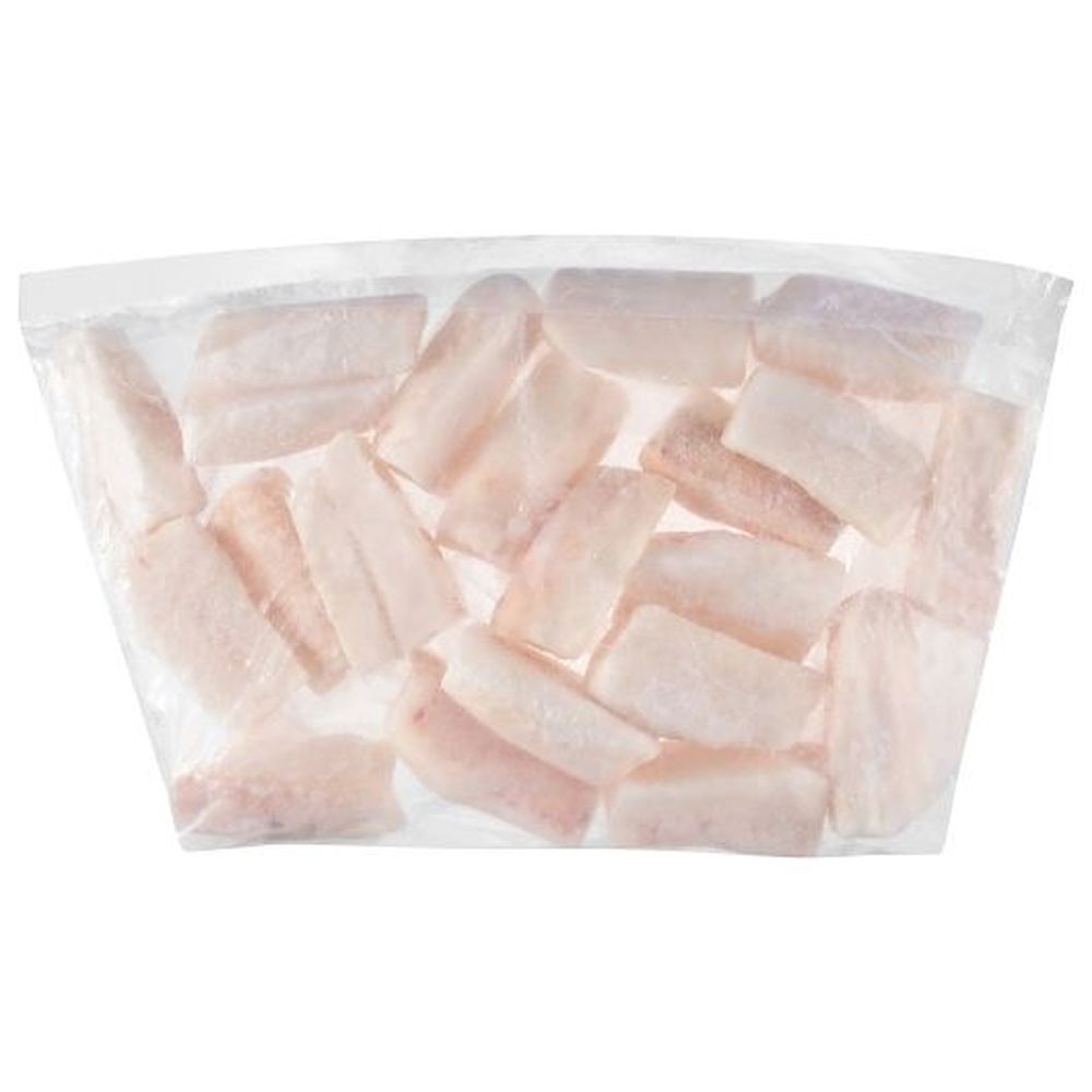 Fpi 8 Ounce Individual Quick Frozen Pacific Cod Loins, 10 Pound