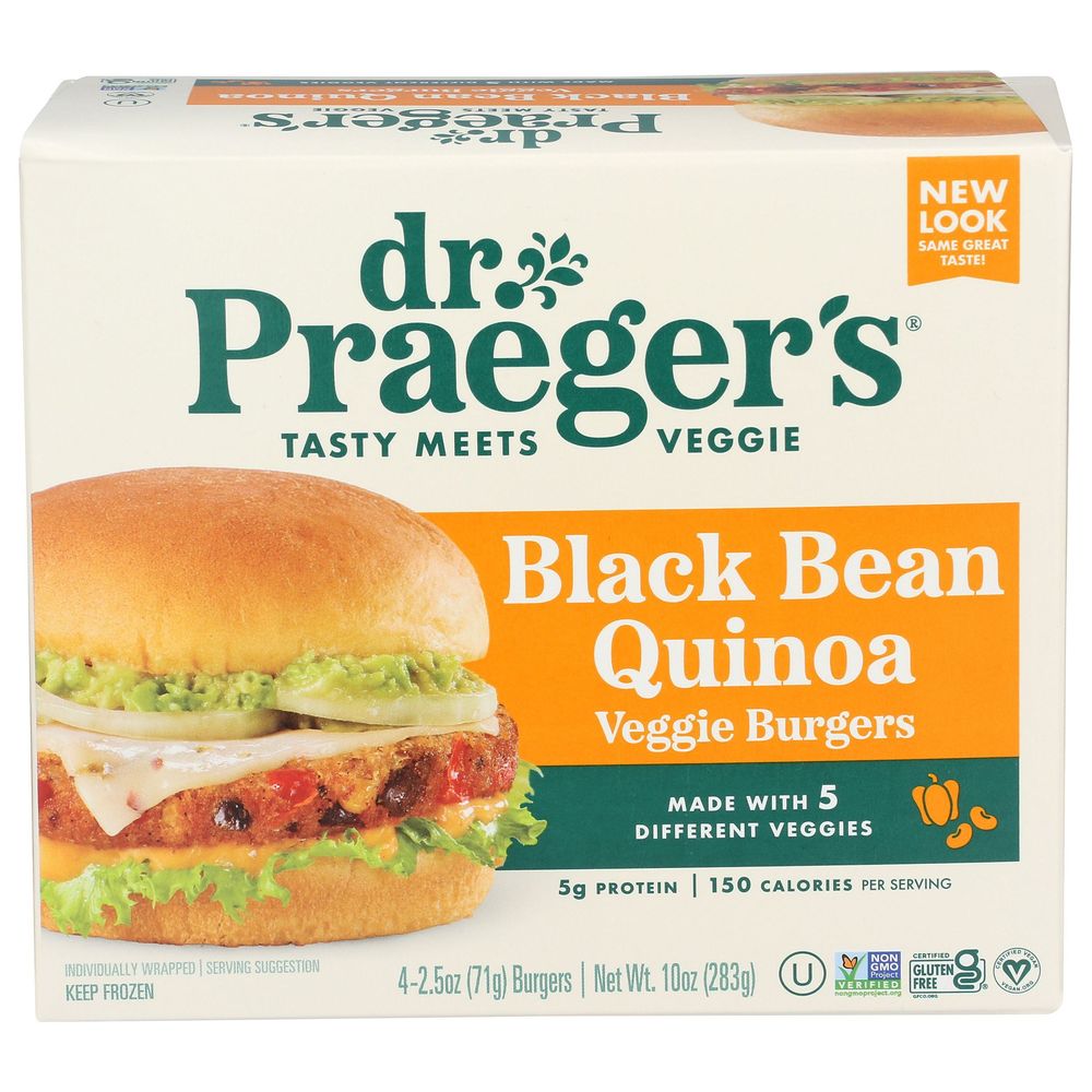 Black Bean Quinoa Veggie Burger