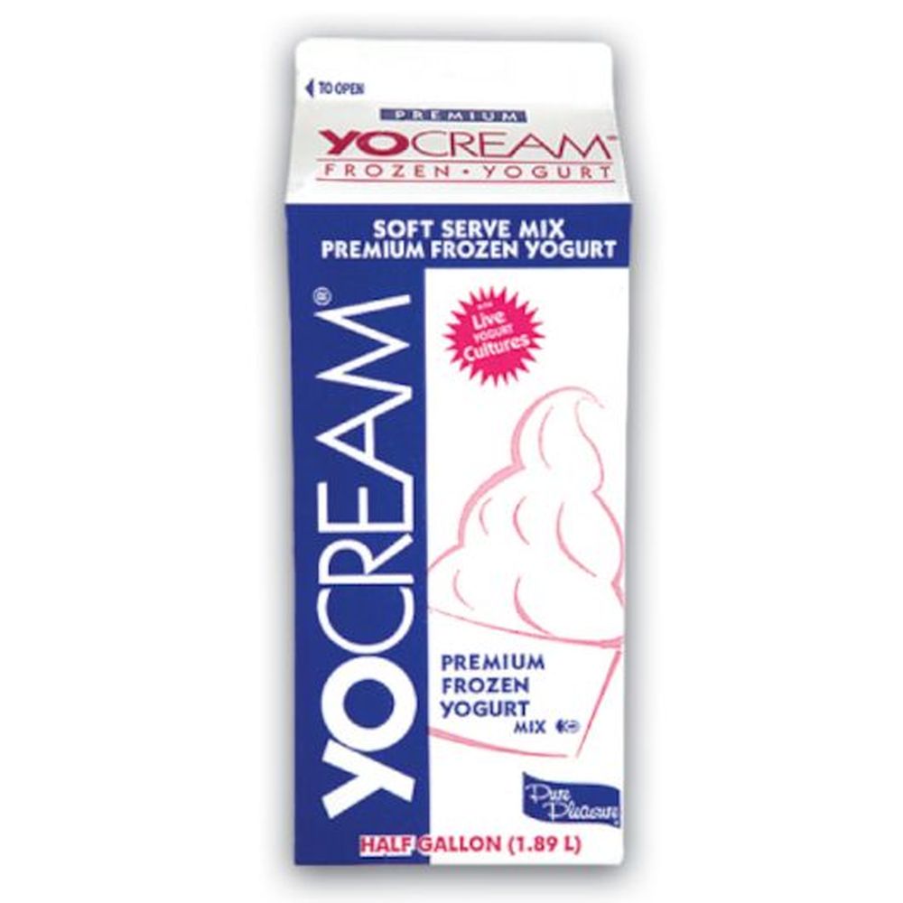 Yocream Yogurt Mix, Dutch Chocolate Low-fat Soft Serve, 64 Ounce -- 6 Per Case