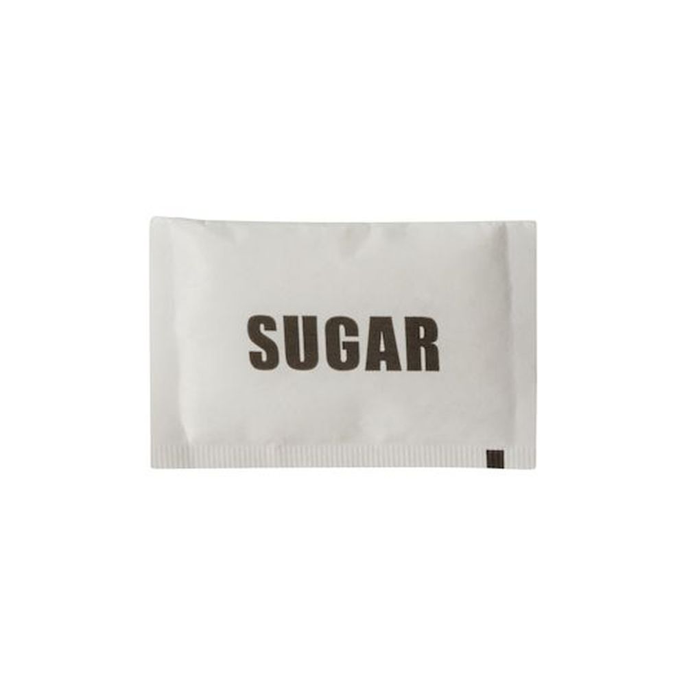 Sugar Foods 2 Mil Generic Sugar, 0.1 Ounce -- 2000 Per Case