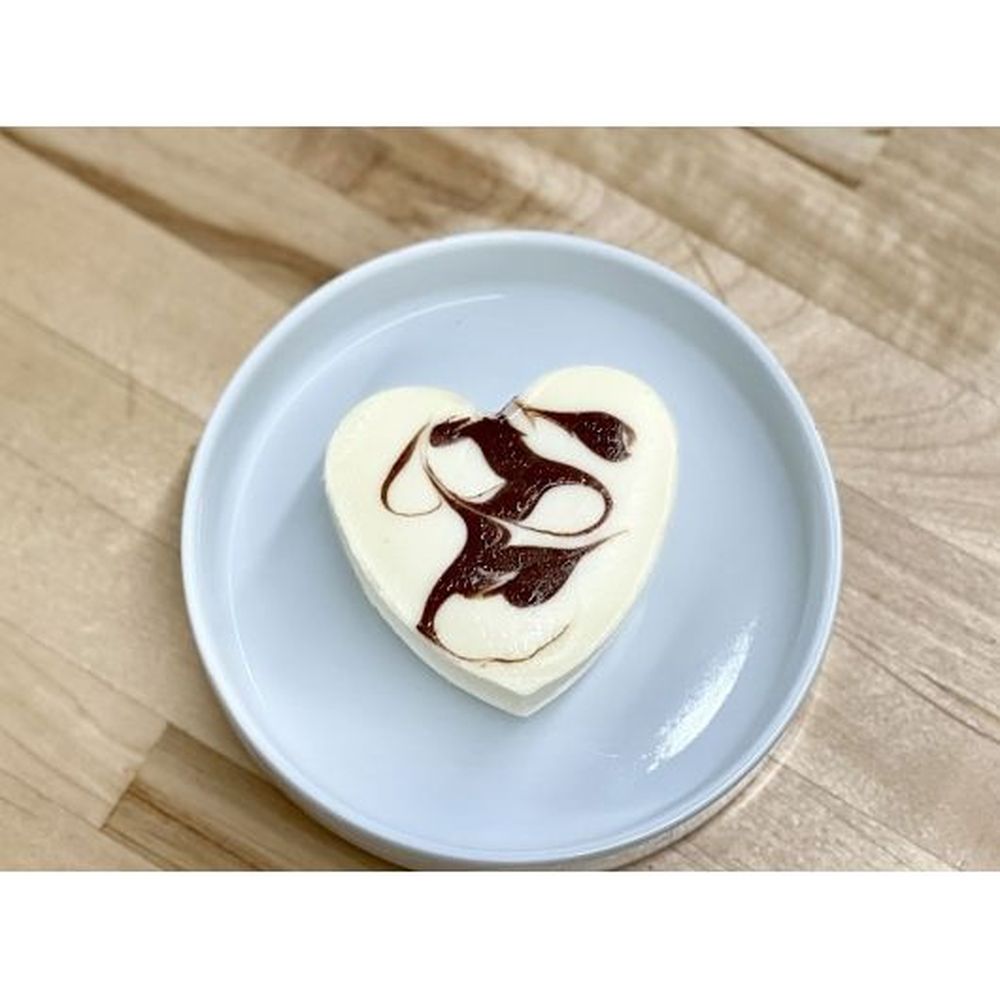 Tennessee Cheesecake Chocolate Swirl Cheesecake Hearts, 2.25 Ounce -- 104 Per Case