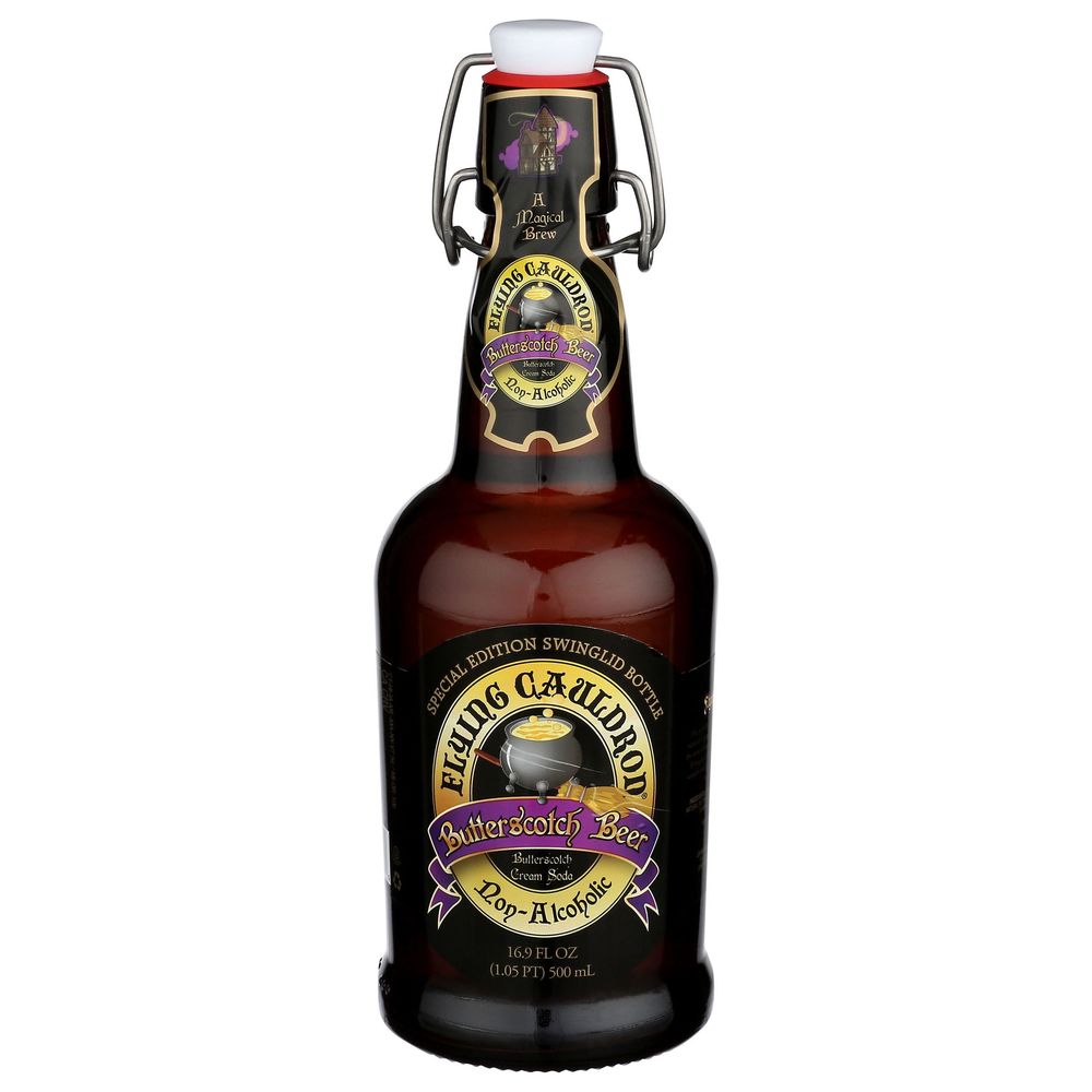 Flying Cauldron Butterscotch Beer, 16.9 Fluid Ounce -- 12 Per Case