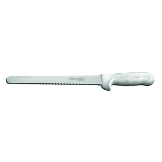 Dexter Russell Slicer, 10 Narrow Scalloped Roast Slicer