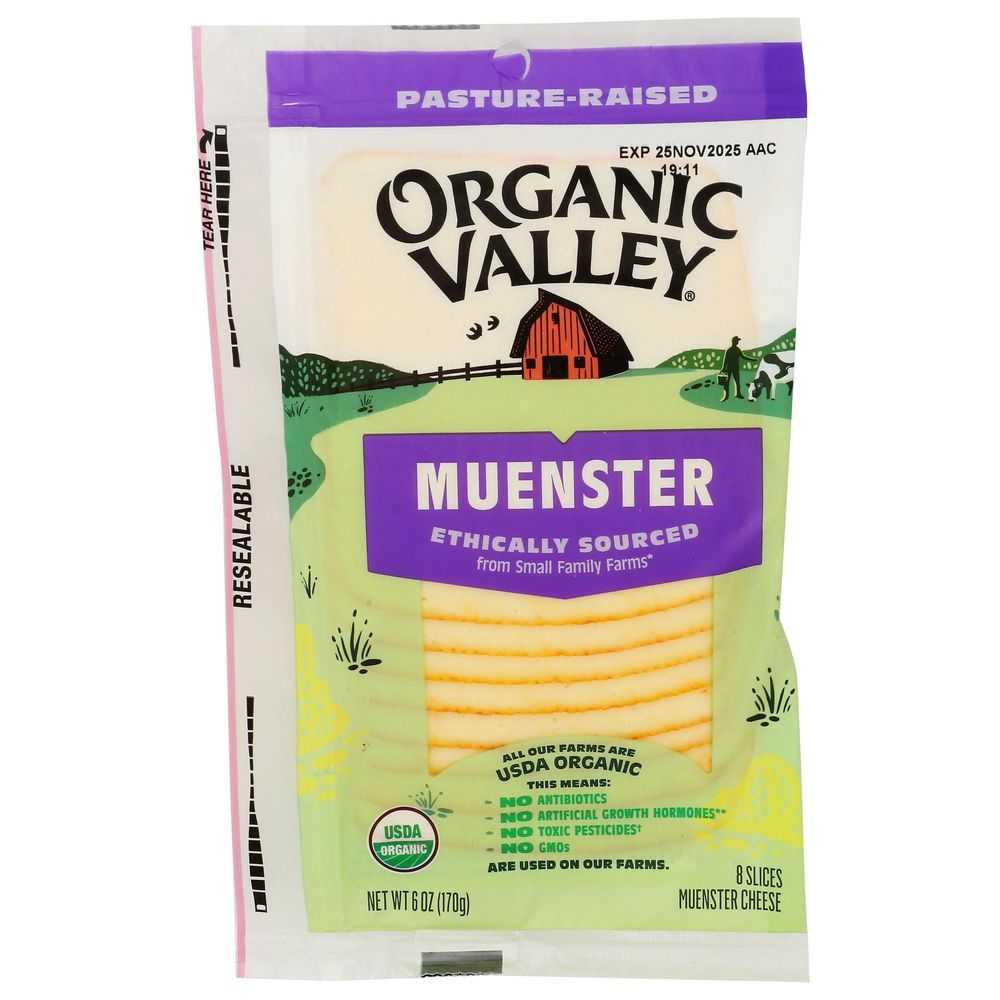 Muenster Cheese Slice