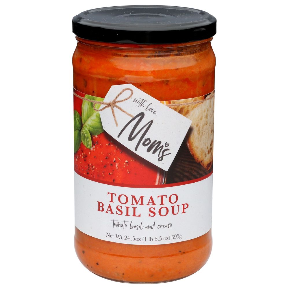 Moms Tomato Basil Soup, 24.5 Ounce -- 6 Per Case