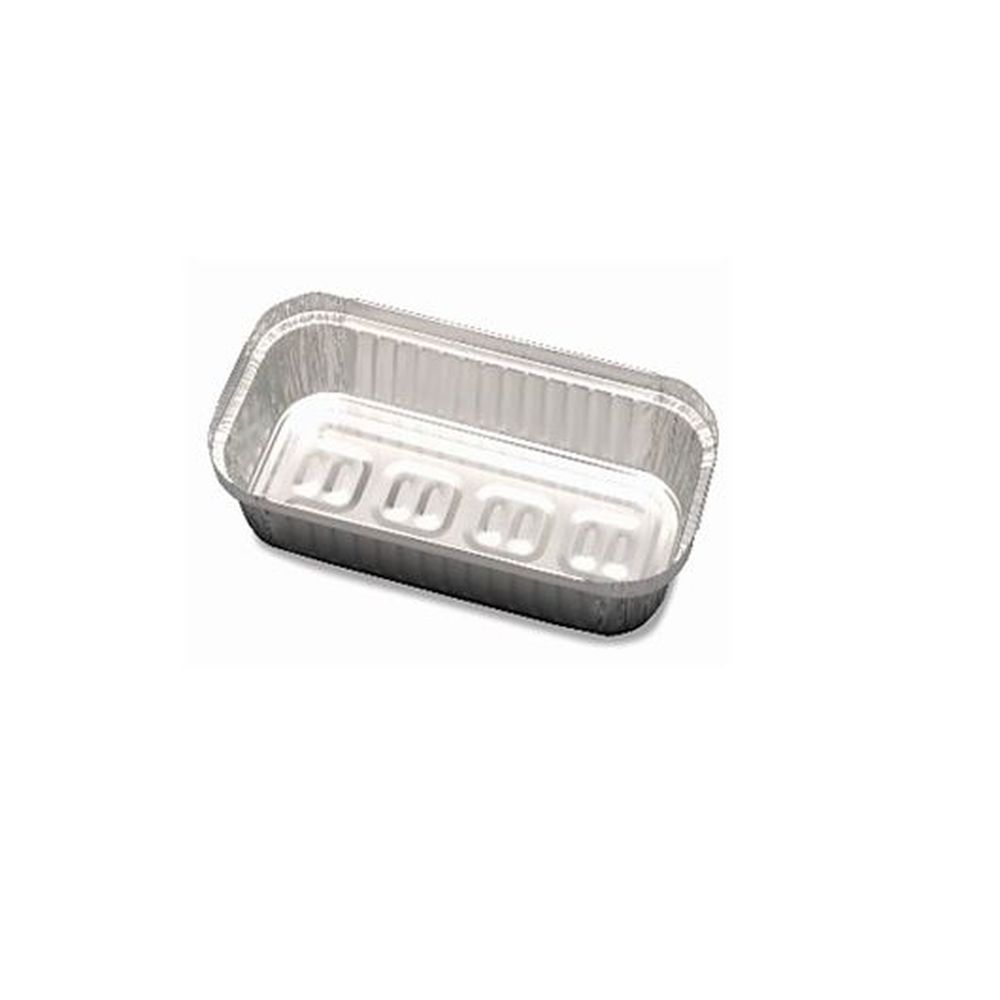 D&W Fine Pack Aluminum 48 Ounce Closeable Oblong Pan, 500 count